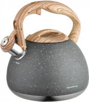Klausberg Top Choice - Fluitketel - Grijs Marmer - 2.8 Liter