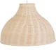 Beliani Millian - Hanglamp-lichte Houtkleur-rotan