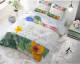 DreamHouse Bedding Botanical Dream - Multi 1-persoons (140 x 220 cm + 1 kussensloop) Dekbedovertrek