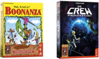 999 Games Spellenbundel - Kaartspellen - 2 Stuks - Boonanza & De Crew