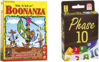 999 Games Spellenbundel - Kaartspellen - 2 Stuks - Boonanza & Phase 10