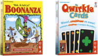 999 Games Spellenbundel - Kaartspellen - 2 Stuks - Boonanza & Qwirkle Kaartspel