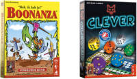 999 Games Spellenbundel - Kaartspellen - 2 Stuks - Boonanza & Clever