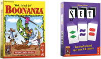 999 Games Spellenbundel - Kaartspellen - 2 Stuks - Boonanza & Set!