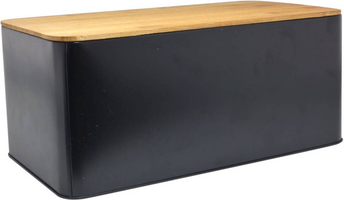 Easyline Broodtrommel Met Plank Mat Zwart