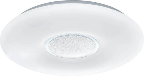 BES LED Led Plafondlamp - Trion Ako - 21w - Aanpasbare Kleur - Dimbaar - Afstandsbediening - Rond - Mat Wit