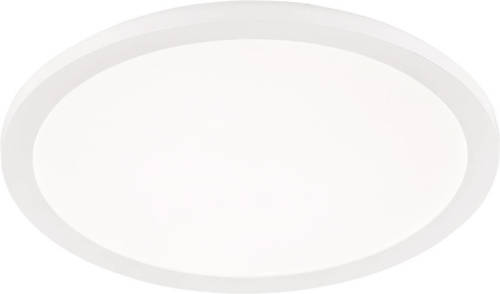 BES LED Led Plafondlamp - Trion Camy - Opbouw Rond 24w - Spatwaterdicht Ip44 - Dimbaar - Warm Wit 3000k - Mat Wit