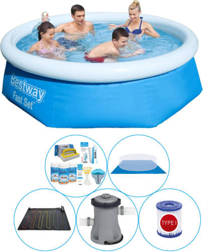 Bestway Fast Set Rond 244x66 Cm - 6-delig - Zwembad Combi Deal