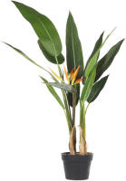 Beliani Strelitzia Tree - Kunstplant-groen-synthetisch Materiaal