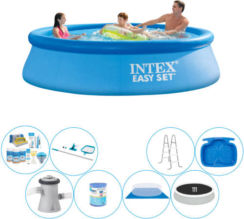 Intex Easy Set Rond 305x76 Cm - Deluxe Zwembad Set