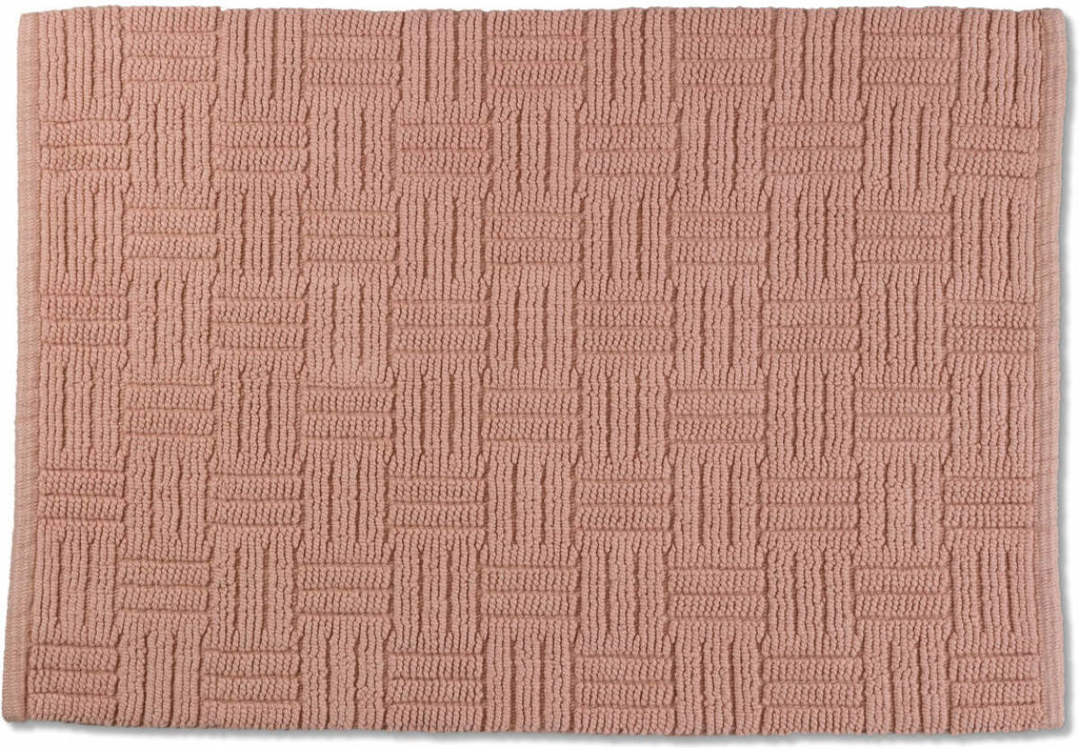 Kela Badmat Leana 65 X 55 Cm Katoen Roze