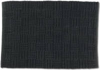 Kela Badmat Leana 80 X 50 Cm Katoen Donkergrijs