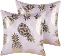 Beliani Astilbe - Sierkussen Set Van 2-roze-polyester