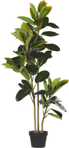 Beliani Ficus - Kunstplant-groen-synthetisch Materiaal