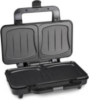 Alpina Tosti-apparaat - Xl - 900 Watt - Anti-aanbak - Rvs/ Zwart