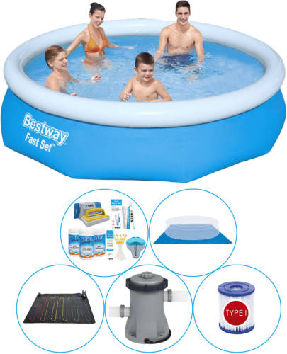 Bestway Fast Set Rond 305x76 Cm - 6-delig - Zwembad Combi Deal