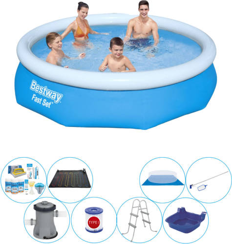 Bestway Fast Set Rond 305x76 Cm - 9-delig - Slimme Zwembad Deal