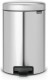 Brabantia newIcon pedaalemmer 12 l - Matt Steel Fingerprint Proof