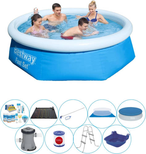 Bestway Fast Set Rond 244x66 Cm - Slimme Zwembad Deal