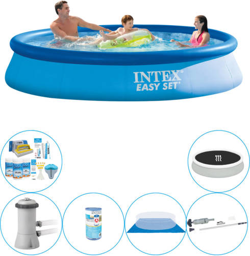 Intex Easy Set Rond 366x76 Cm - Zwembad Combinatie Pakket