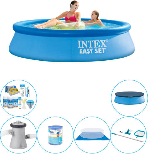 Zwembad Met Accessoires - Intex Easy Set Rond 244x61 Cm