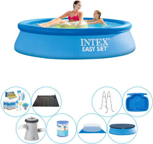 Zwembad Bundel - Intex Easy Set Rond 244x61 Cm