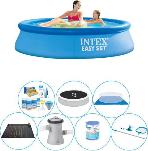 Alles In 1 Zwembad Set - Intex Easy Set Rond 244x61 Cm