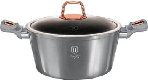 BerlingerHaus Berlinger Haus - 6012 - Braadpan Moonlight 24 Cm Aluminium Grijs