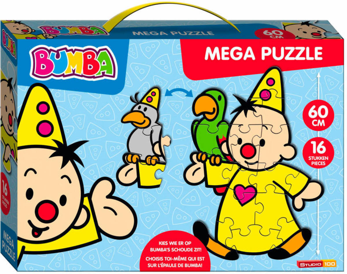 Studio 100 Bumba mega vloerpuzzel 16 stukjes