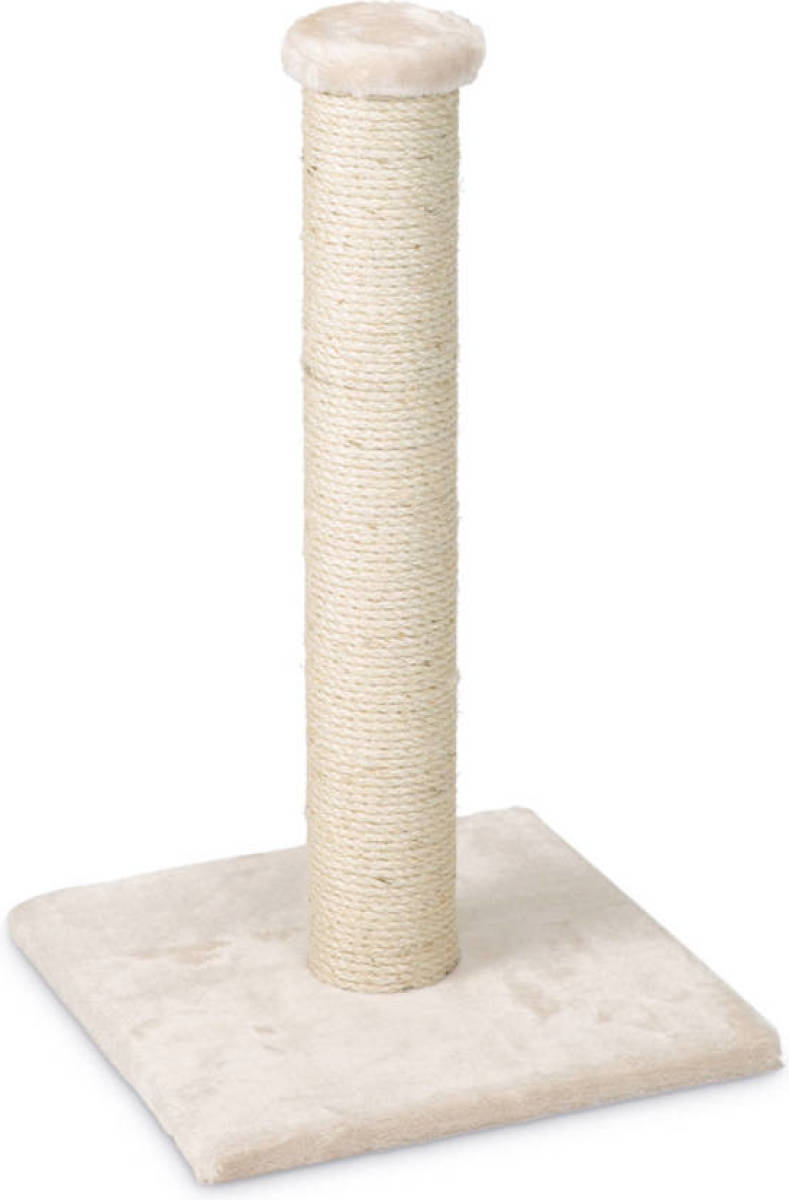 Beeztees Gina - Krabpaal - Beige - 34x34x60 cm