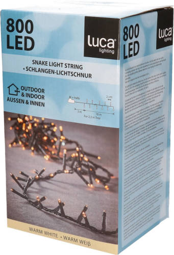 Luca Lighting kerstverlichting snake (800 LED)
