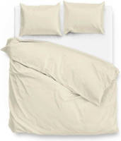 Zo!home Satinado Dekbedovertrek - Lits-jumeaux (240x200/220 Cm + 2 Slopen) - Katoen Satijn - Off-white