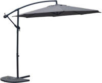 PimXL Zweefparasol - Ø300 Cm - Taupe