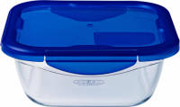 Pyrex Vershoudbakje Cook & Go 1,9 Liter Glas Transparant