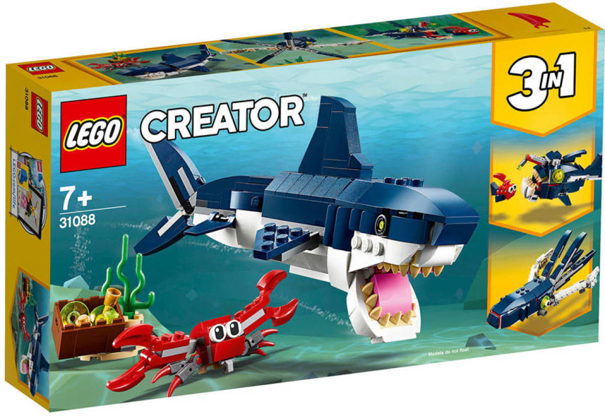 LEGO Creator Diepzeewezens 31088
