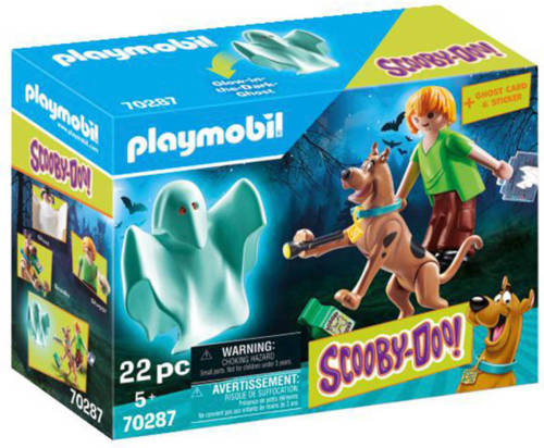 PLAYMOBIL Scooby-Doo Scooby & Shaggy met geest 70287