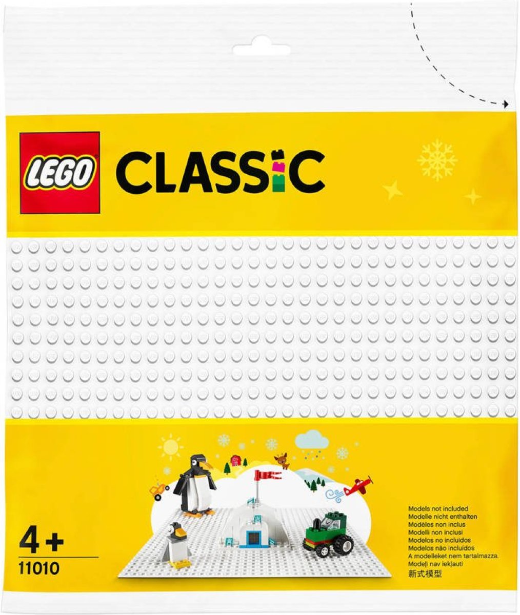 LEGO Classic witte bouwplaat 11010