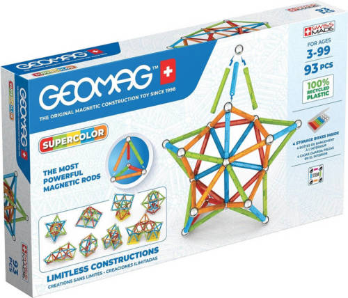 Geomag Super Color Recycled 93 pcs