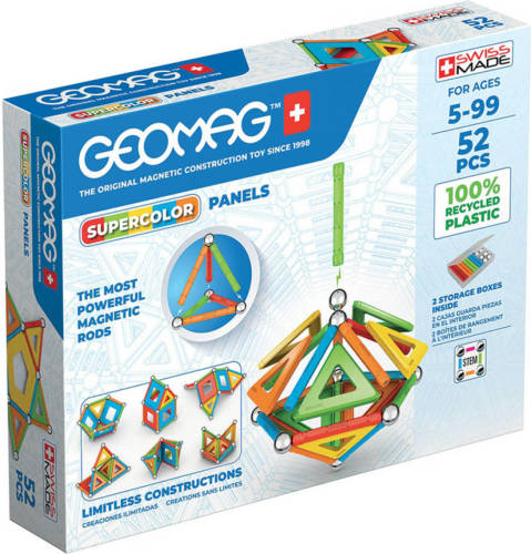 Geomag Super Color Recycled 52 pcs