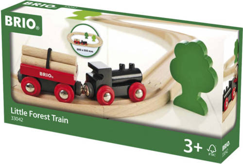 BRIO houten treinset met bomen