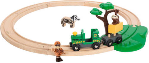 BRIO houten treinset safari