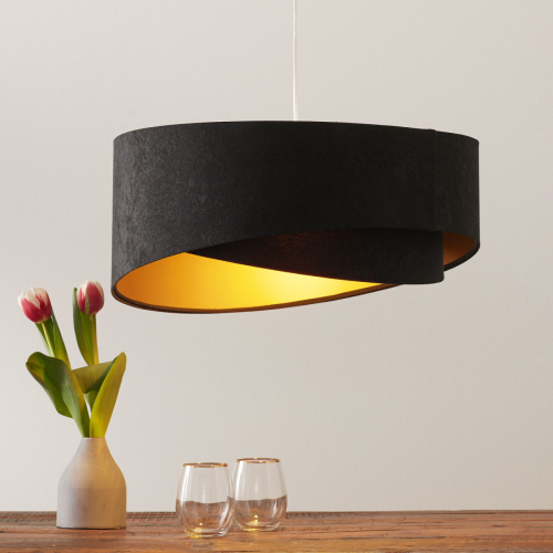 EULUNA Asymmetrische hanglamp Emi met 2 lampjes