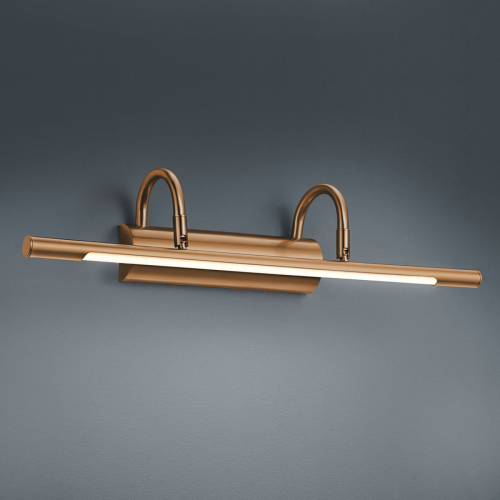 Trio Lighting LED schilderij-wandlamp Lorena antiek messing