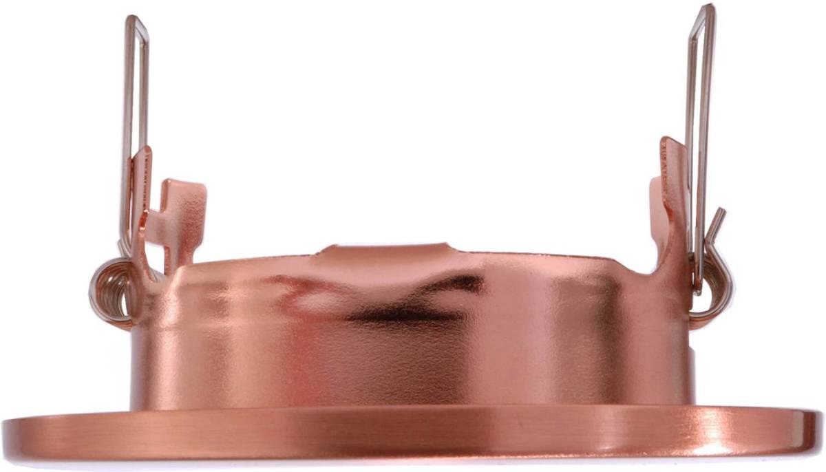 Deko-Light Zwenkbare 12V-inbouwring 68 mm geborsteld koper