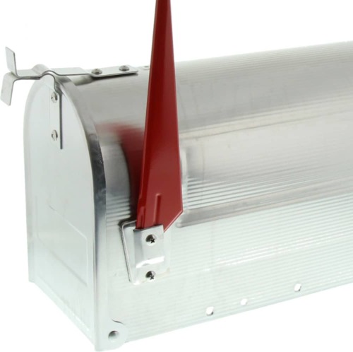Burgwächter U.S. MAILBOX met zwenkbare vlag aluminium