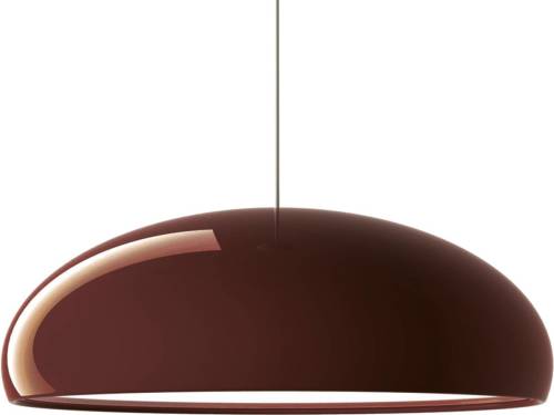 Fontana Arte Pangen - retro-hanglamp, rood