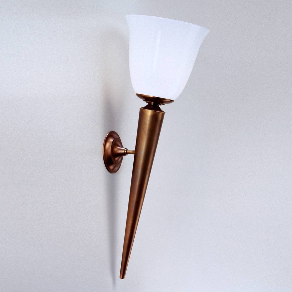 Berliner Messinglamp Wandtoorts WILLI van messing