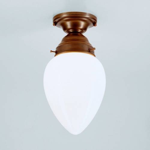 Berliner Messinglamp Bill - een plafondlamp made in Germany