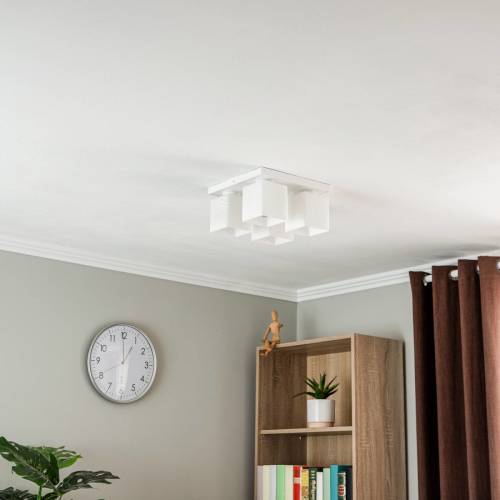 EULUNA Witte plafondlamp Vega - met vier lampen
