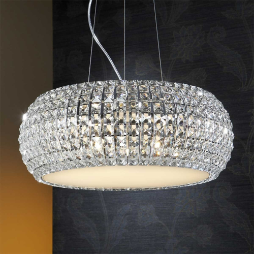 Schuller Schitterende hanglamp DIAMOND, rond